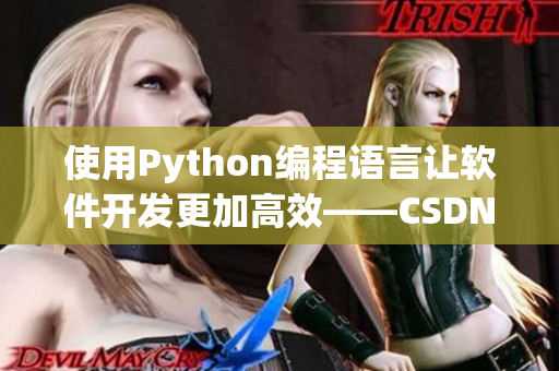 使用Python編程語言讓軟件開發(fā)更加高效——CSDN探秘