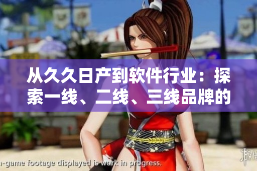 從久久日產(chǎn)到軟件行業(yè)：探索一線、二線、三線品牌的成功之道