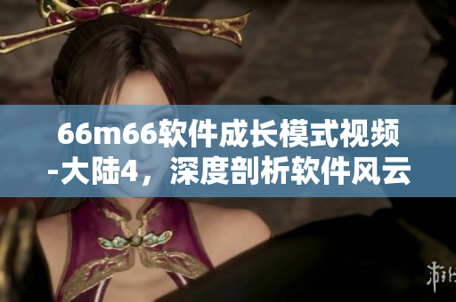 66m66軟件成長模式視頻-大陸4，深度剖析軟件風(fēng)云變革之路！