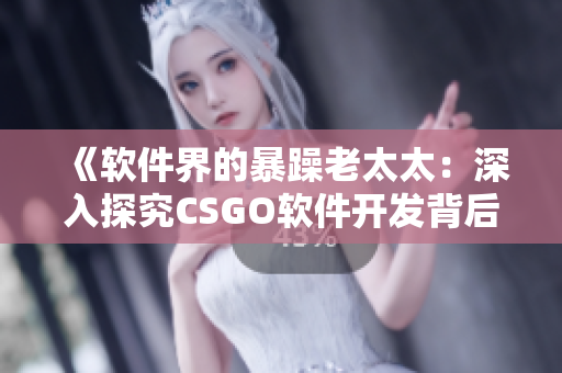 《軟件界的暴躁老太太：深入探究CSGO軟件開發(fā)背后的完美平衡》