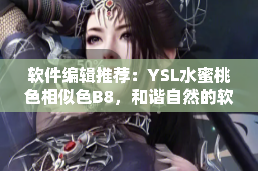 軟件編輯推薦：YSL水蜜桃色相似色B8，和諧自然的軟件配色方案！