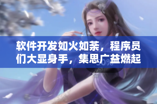 軟件開發(fā)如火如荼，程序員們大顯身手，集思廣益燃起創(chuàng)意的火焰