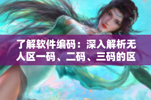 了解軟件編碼：深入解析無(wú)人區(qū)一碼、二碼、三碼的區(qū)別