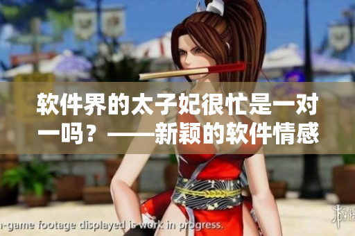 軟件界的太子妃很忙是一對一嗎？——新穎的軟件情感劇熱爆中!