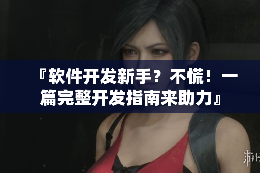 『軟件開發(fā)新手？不慌！一篇完整開發(fā)指南來助力』