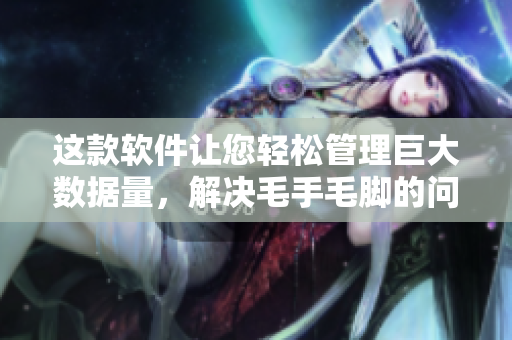 這款軟件讓您輕松管理巨大數(shù)據(jù)量，解決毛手毛腳的問(wèn)題