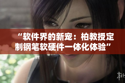 “軟件界的新寵：柏教授定制鋼筆軟硬件一體化體驗(yàn)”