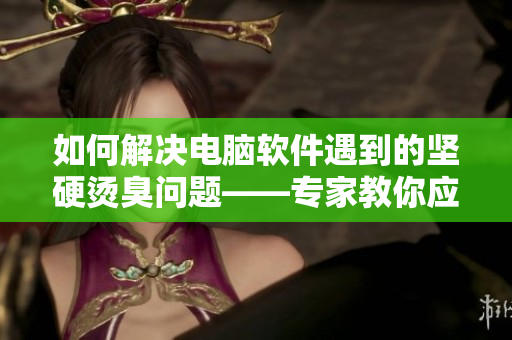 如何解決電腦軟件遇到的堅硬燙臭問題——專家教你應對技巧