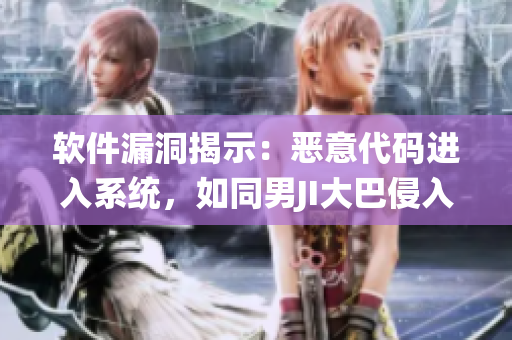 軟件漏洞揭示：惡意代碼進(jìn)入系統(tǒng)，如同男JI大巴侵入女人！