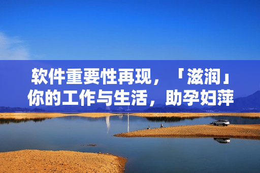 軟件重要性再現(xiàn)，「滋潤」你的工作與生活，助孕婦萍輕松應對！