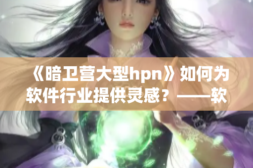 《暗衛(wèi)營大型hpn》如何為軟件行業(yè)提供靈感？——軟件創(chuàng)新篇。