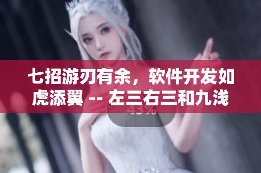 七招游刃有余，軟件開發(fā)如虎添翼 -- 左三右三和九淺一深的實(shí)踐技巧