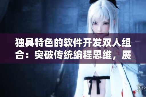 獨(dú)具特色的軟件開(kāi)發(fā)雙人組合：突破傳統(tǒng)編程思維，展現(xiàn)創(chuàng)新RAP風(fēng)范