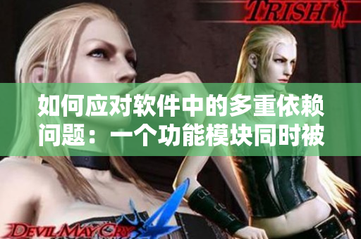如何應(yīng)對軟件中的多重依賴問題：一個功能模塊同時被兩個模塊所使用