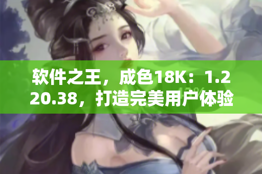 軟件之王，成色18K：1.220.38，打造完美用戶體驗