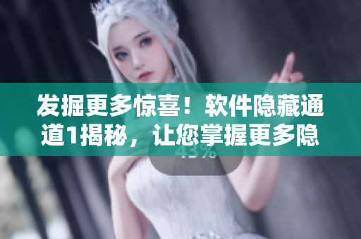 發(fā)掘更多驚喜！軟件隱藏通道1揭秘，讓您掌握更多隱藏技能