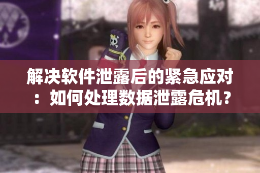 解決軟件泄露后的緊急應(yīng)對(duì)：如何處理數(shù)據(jù)泄露危機(jī)？