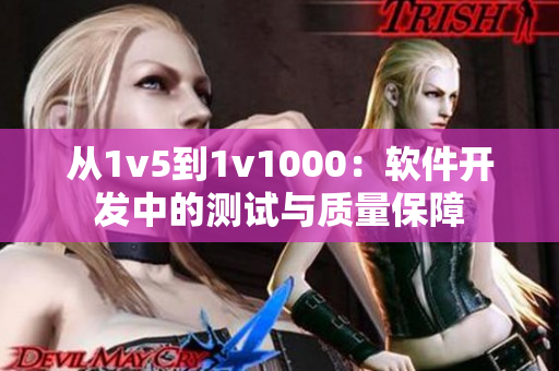 從1v5到1v1000：軟件開發(fā)中的測試與質量保障