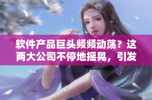 軟件產(chǎn)品巨頭頻頻動蕩？這兩大公司不停地搖晃，引發(fā)人們熱議！