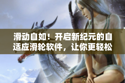 滑動(dòng)自如！開啟新紀(jì)元的自適應(yīng)滑輪軟件，讓你更輕松地掌控現(xiàn)代化工作環(huán)境
