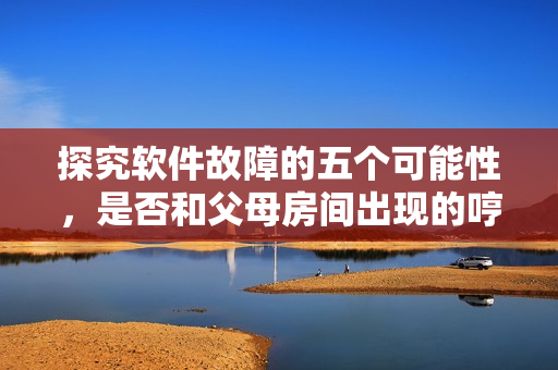 探究軟件故障的五個可能性，是否和父母房間出現(xiàn)的哼哼聲有異曲同工之妙
