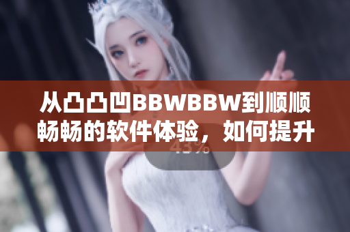從凸凸凹BBWBBW到順順暢暢的軟件體驗，如何提升用戶滿意度？