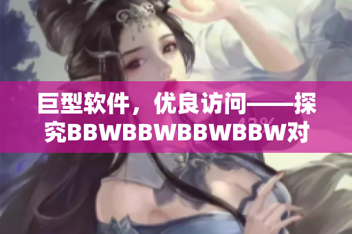 巨型軟件，優(yōu)良訪問——探究BBWBBWBBWBBW對軟件性能的影響