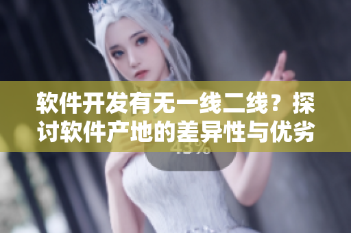 軟件開發(fā)有無一線二線？探討軟件產(chǎn)地的差異性與優(yōu)劣勢
