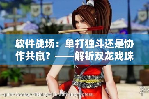 軟件戰(zhàn)場(chǎng)：?jiǎn)未颡?dú)斗還是協(xié)作共贏？——解析雙龍戲珠1V2的啟示