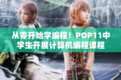 從零開始學(xué)編程！POP11中學(xué)生開展計算機編程課程