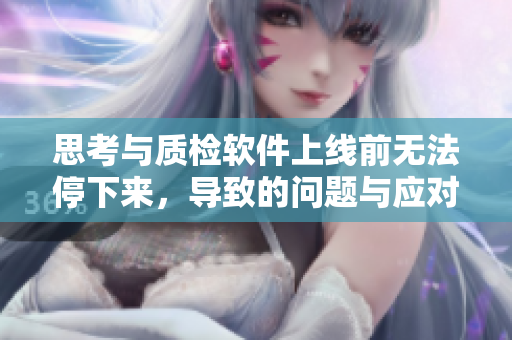 思考與質(zhì)檢軟件上線前無法停下來，導(dǎo)致的問題與應(yīng)對