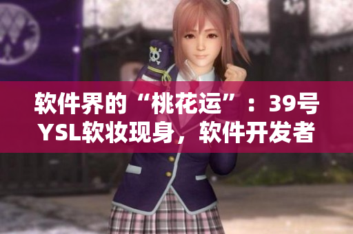 軟件界的“桃花運(yùn)”：39號(hào)YSL軟妝現(xiàn)身，軟件開(kāi)發(fā)者的必備神器！