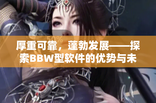 厚重可靠，蓬勃發(fā)展——探索BBW型軟件的優(yōu)勢(shì)與未來