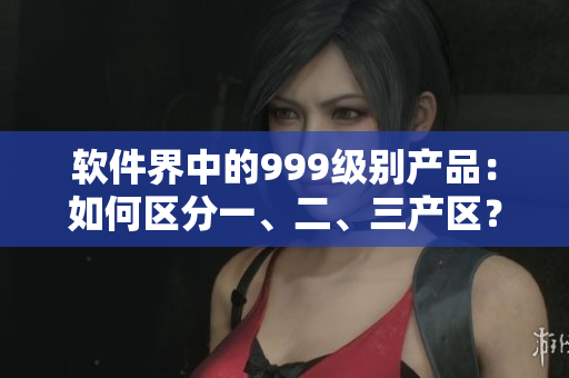 軟件界中的999級別產品：如何區(qū)分一、二、三產區(qū)？