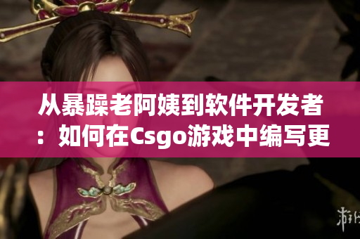 從暴躁老阿姨到軟件開發(fā)者：如何在Csgo游戲中編寫更高效的代碼？