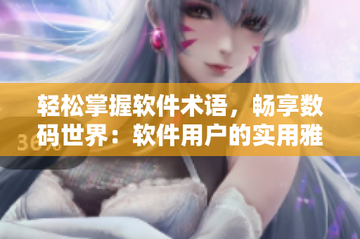輕松掌握軟件術(shù)語(yǔ)，暢享數(shù)碼世界：軟件用戶的實(shí)用雅思詞匯指南
