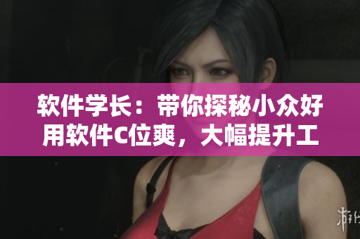 軟件學(xué)長：帶你探秘小眾好用軟件C位爽，大幅提升工作效率！