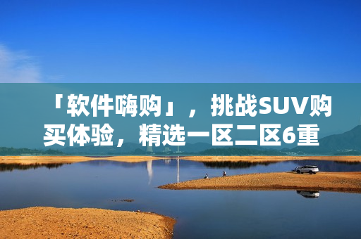 「軟件嗨購」，挑戰(zhàn)SUV購買體驗(yàn)，精選一區(qū)二區(qū)6重點(diǎn)，快來領(lǐng)略！