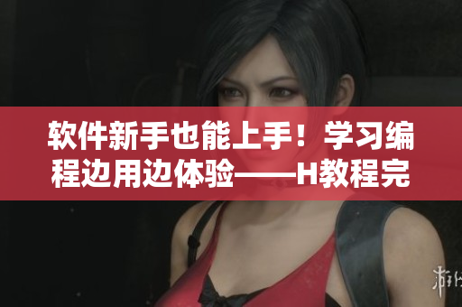 軟件新手也能上手！學(xué)習(xí)編程邊用邊體驗——H教程完整視頻教學(xué)