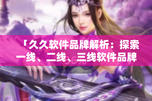 「久久軟件品牌解析：探索一線、二線、三線軟件品牌背后的秘密」