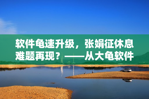 軟件龜速升級，張娟征休息難題再現(xiàn)？——從大龜軟件升級引發(fā)的思考
