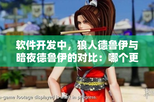 軟件開發(fā)中，狼人德魯伊與暗夜德魯伊的對比：哪個更加適合敏捷開發(fā)？