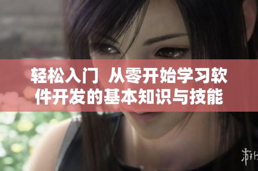 輕松入門  從零開始學習軟件開發(fā)的基本知識與技能