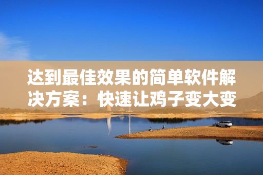 達(dá)到最佳效果的簡(jiǎn)單軟件解決方案：快速讓雞子變大變粗