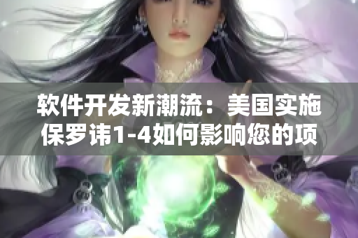軟件開(kāi)發(fā)新潮流：美國(guó)實(shí)施保羅諱1-4如何影響您的項(xiàng)目？