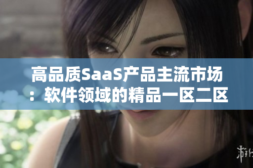 高品質(zhì)SaaS產(chǎn)品主流市場：軟件領(lǐng)域的精品一區(qū)二區(qū)