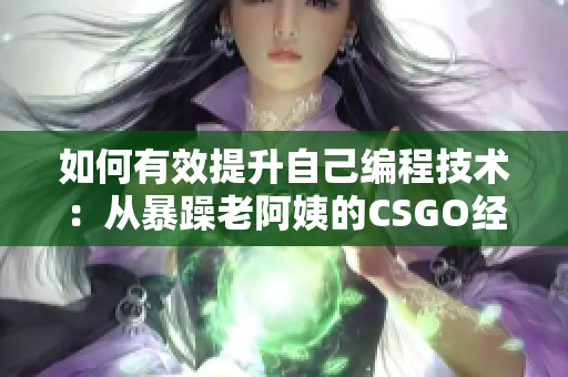 如何有效提升自己編程技術(shù)：從暴躁老阿姨的CSGO經(jīng)驗中汲取靈感